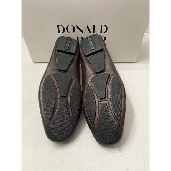 Donald Pliner Men\'s Victor Leather Bit Loafers Cognac Size 8M New In Box